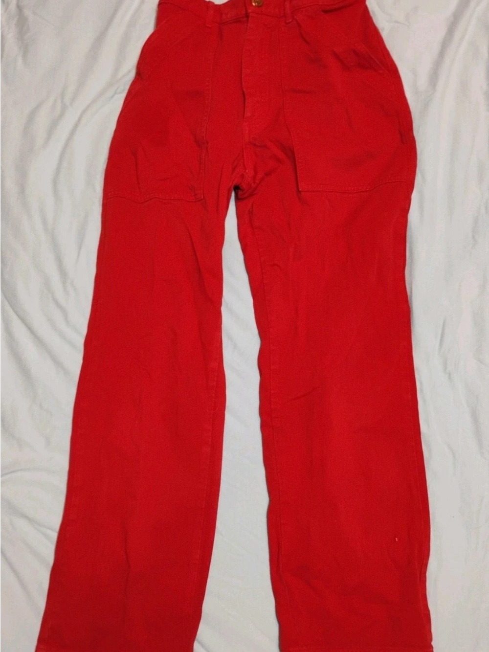 Big Bud Press Work Pants | Red | XS | Made in LA